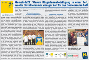 Warum BürgerInnenbeteiligung